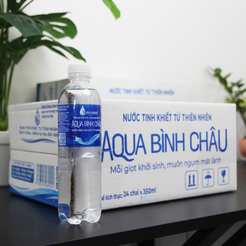 Thùng Nước AQUA BÌNH CHÂU 350ML